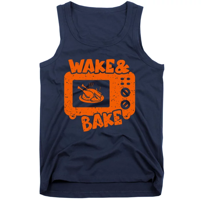 Wake & Bake Feast Meal Dinner Chef Tank Top