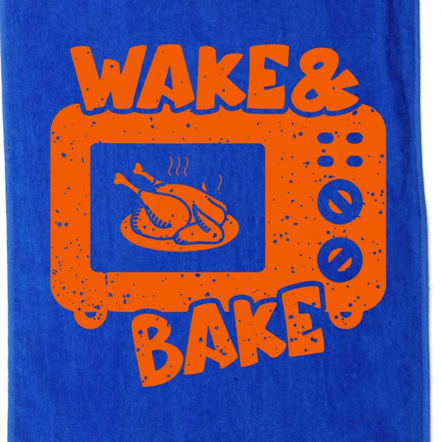 Wake & Bake Feast Meal Dinner Chef Platinum Collection Golf Towel