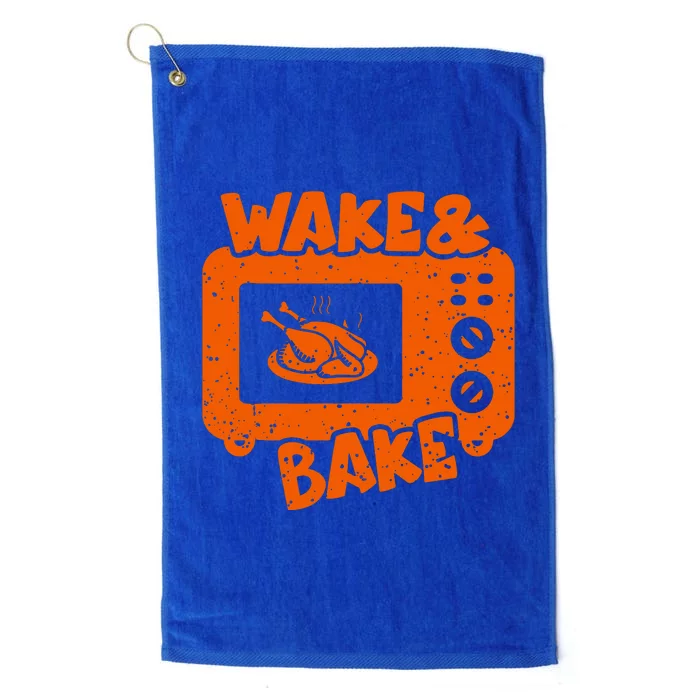 Wake & Bake Feast Meal Dinner Chef Platinum Collection Golf Towel