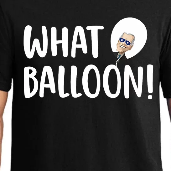 What Balloon Funny Joe Biden Chinese Spy Balloon Pajama Set