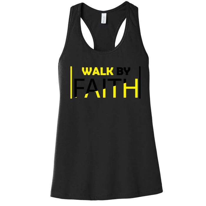 Walk By Faith Women's Racerback Tank