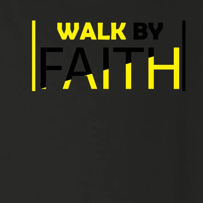 Walk By Faith Toddler Long Sleeve Shirt