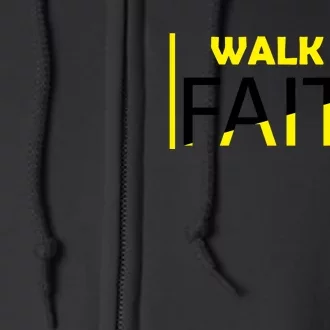 Walk By Faith Full Zip Hoodie