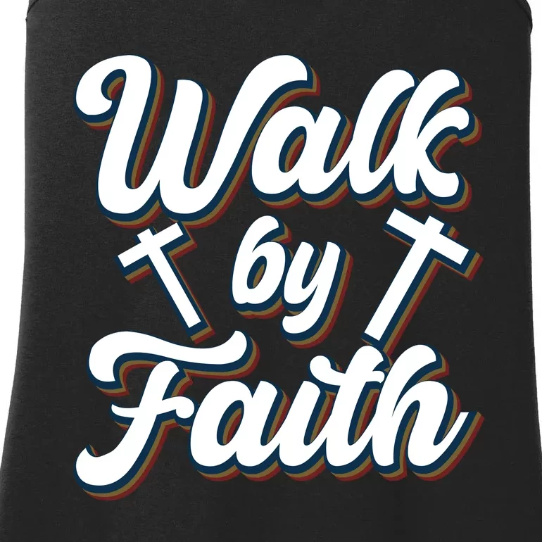 Walk By Faith T Ladies Essential Tank