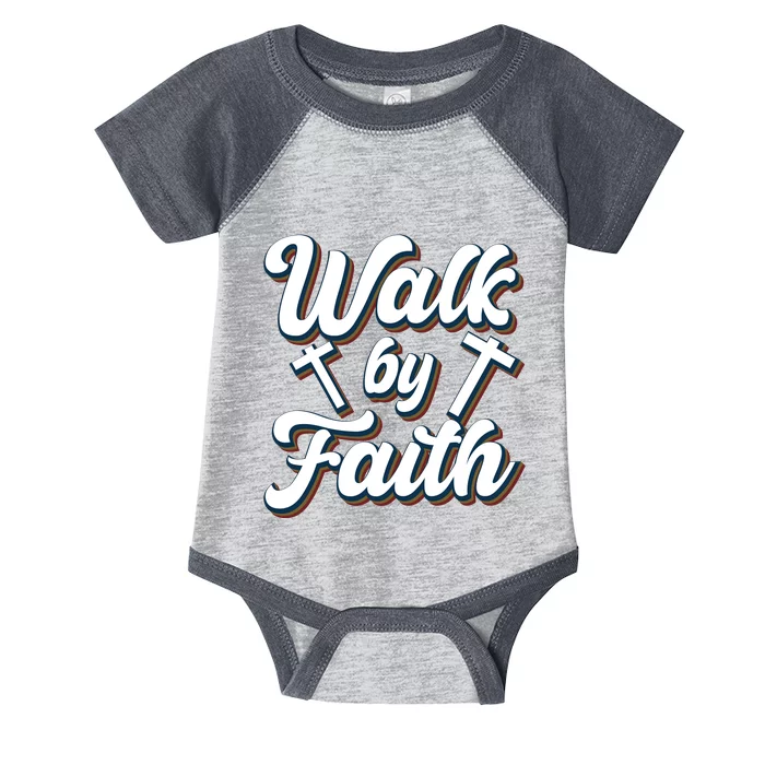 Walk By Faith T Infant Baby Jersey Bodysuit