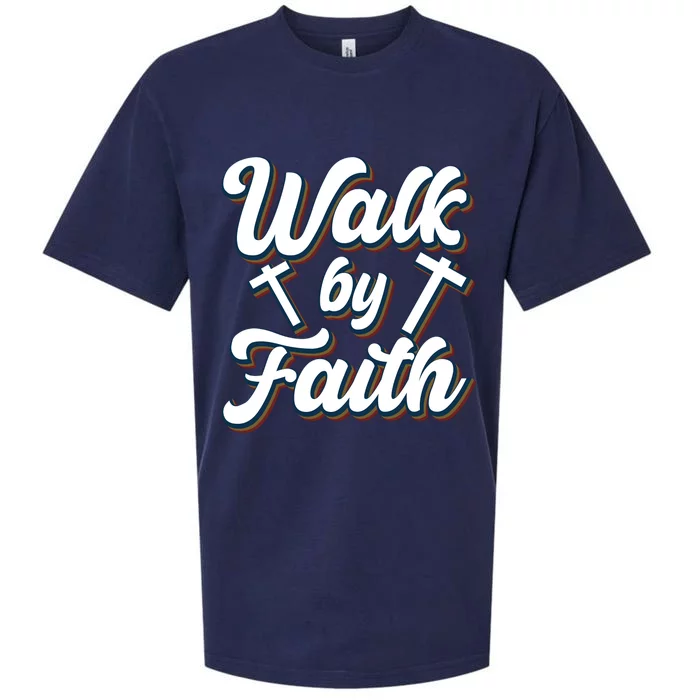 Walk By Faith T Sueded Cloud Jersey T-Shirt