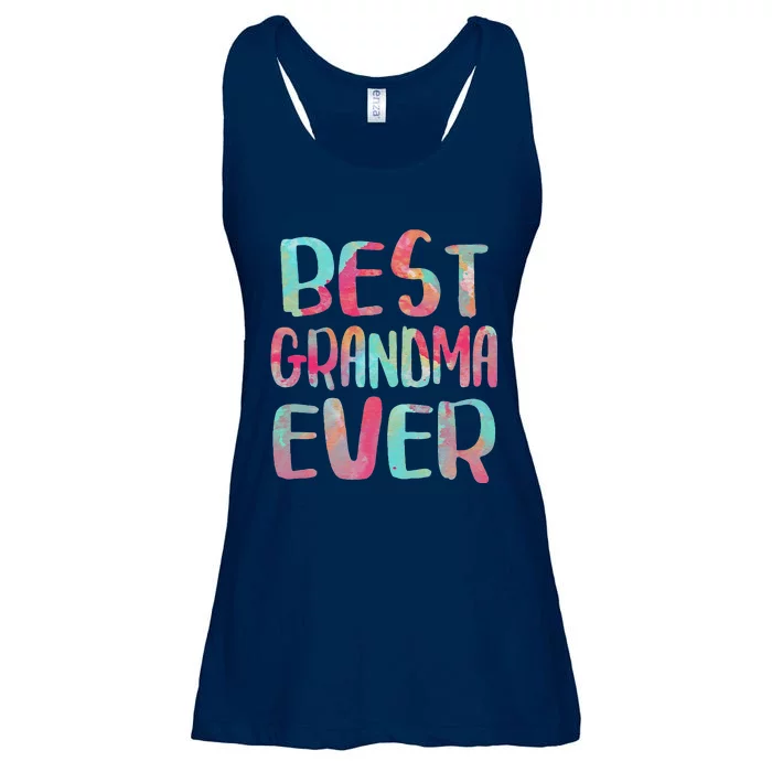 Womens Best Grandma Ever Mother's Day Ladies Essential Flowy Tank