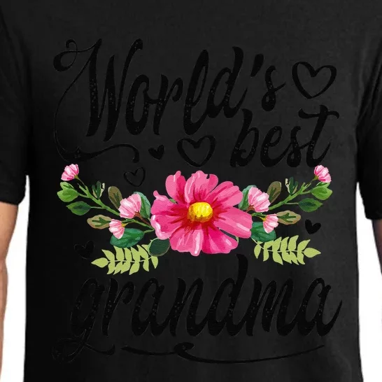 World's Best Grandma Mother's Day Gift Pajama Set