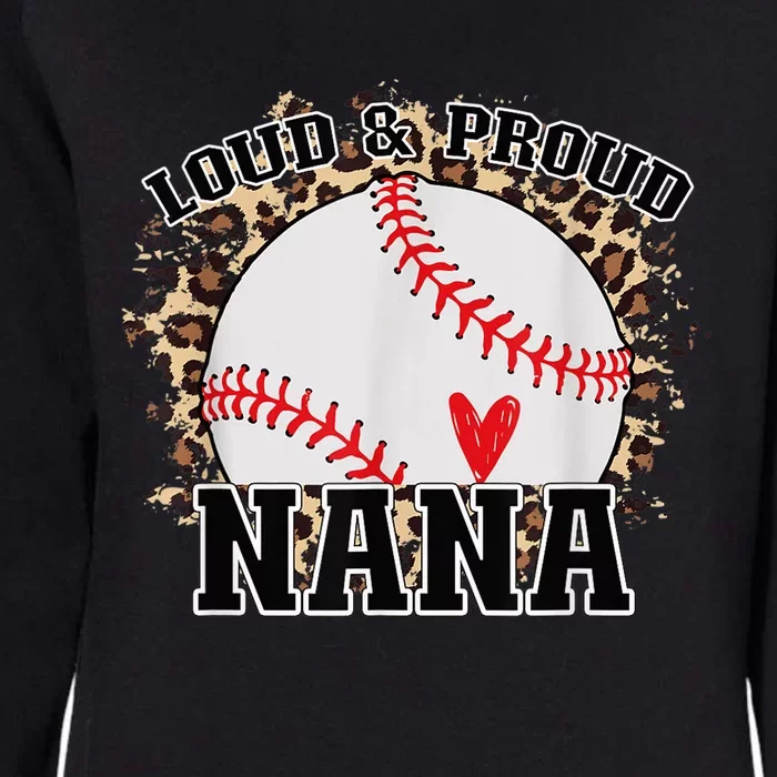 Wo Baseball Grandma aunt Mama Matching Baseball nana, Mother's Day Womens California Wash Sweatshirt