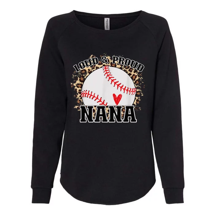 Wo Baseball Grandma aunt Mama Matching Baseball nana, Mother's Day Womens California Wash Sweatshirt