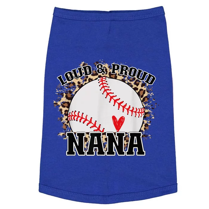 Wo Baseball Grandma aunt Mama Matching Baseball nana, Mother's Day Doggie Tank