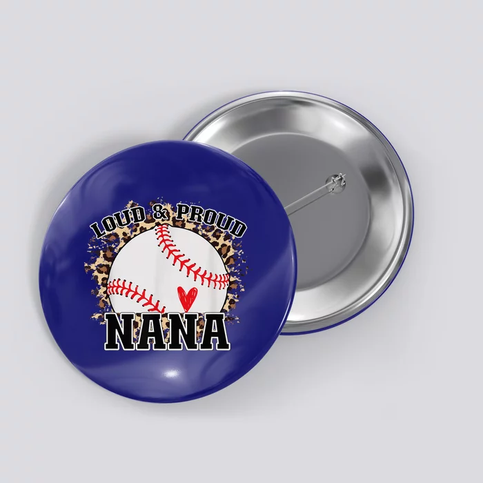 Wo Baseball Grandma aunt Mama Matching Baseball nana, Mother's Day Button