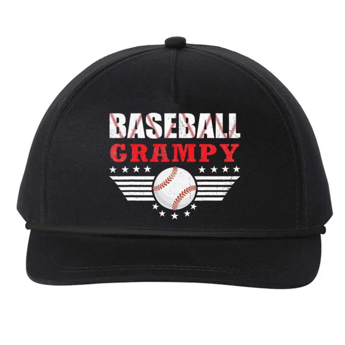 Womens Baseball Grampy Funny Ball Grampy Mothers Day Gifts Snapback Five-Panel Rope Hat