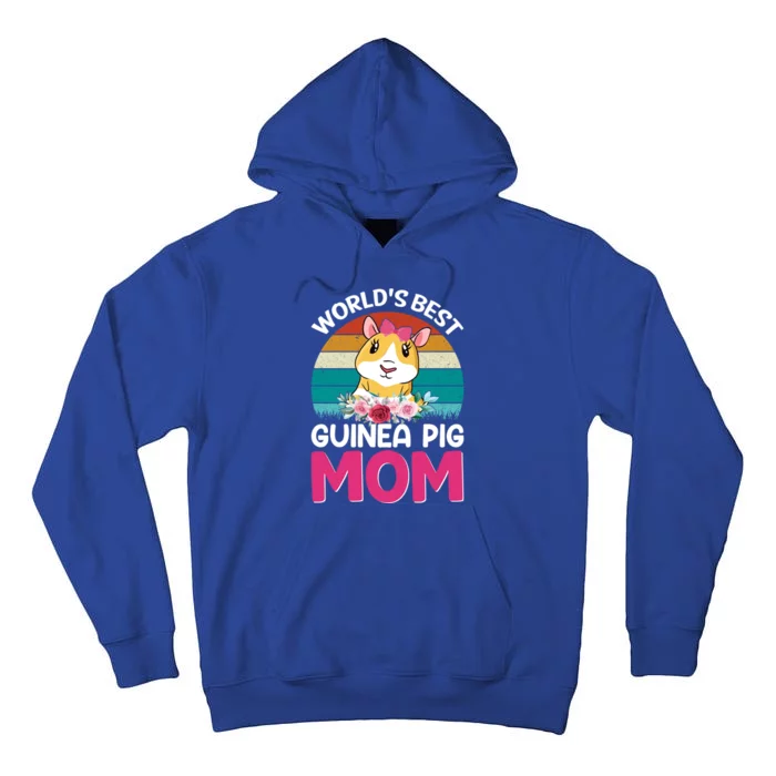 Worlds Best Guinea Pig Mom Gift Tall Hoodie