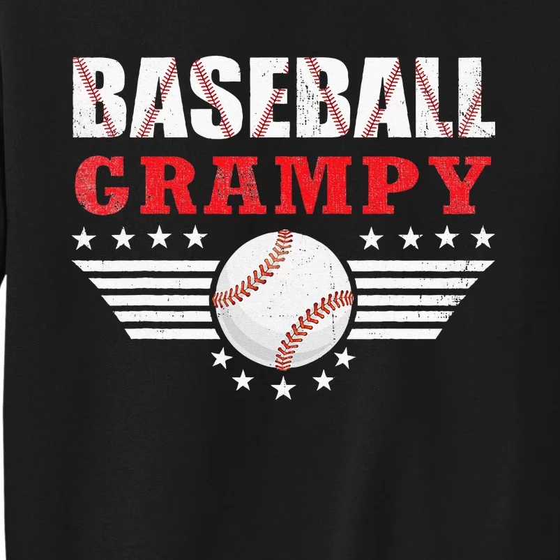 Womens Baseball Grampy Funny Ball Grampy Mothers Day Gifts Sweatshirt