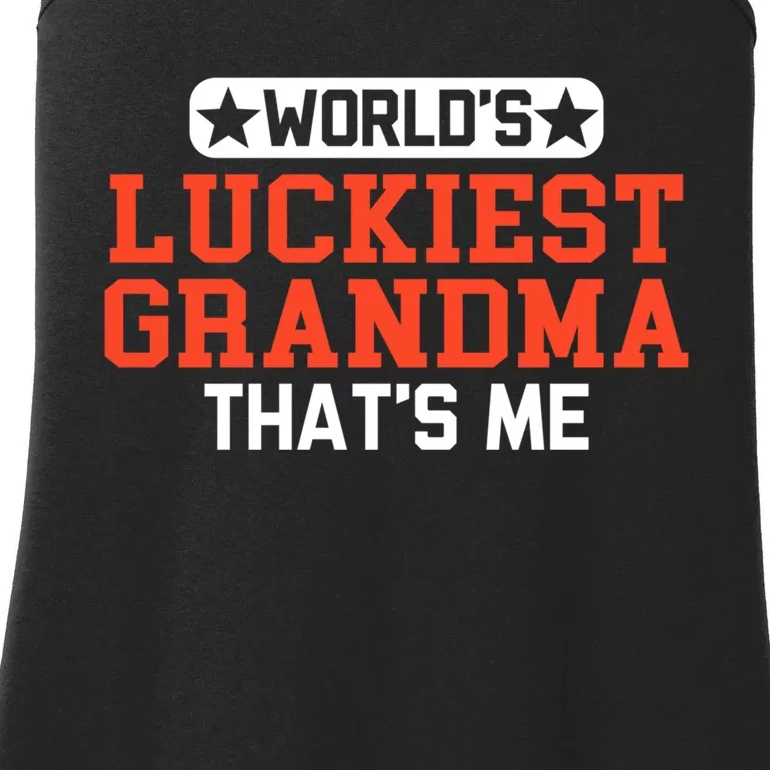 WorldS Best Grammy Cute New Ladies Essential Tank