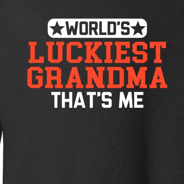 WorldS Best Grammy Cute New Toddler Sweatshirt