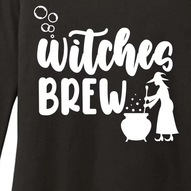 Witches Brew Halloween Witch Womens CVC Long Sleeve Shirt