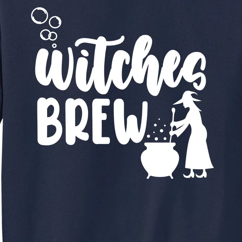 Witches Brew Halloween Witch Tall Sweatshirt