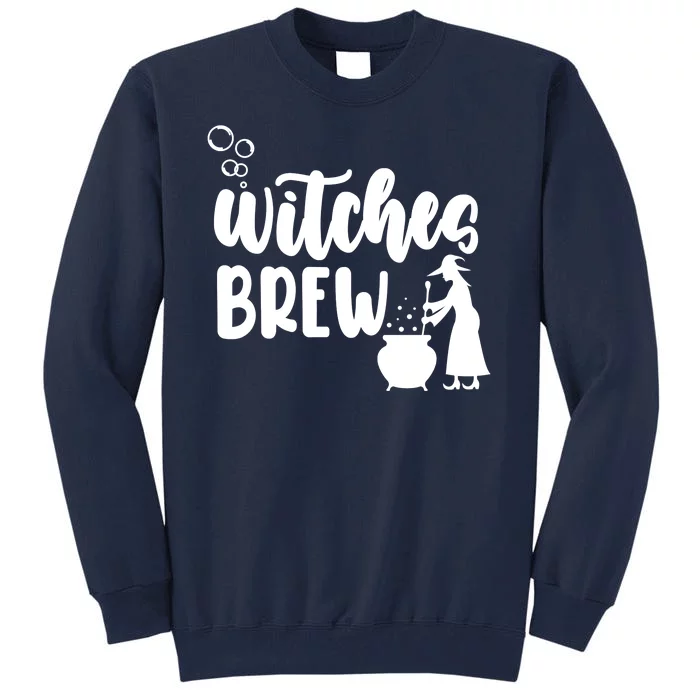 Witches Brew Halloween Witch Tall Sweatshirt