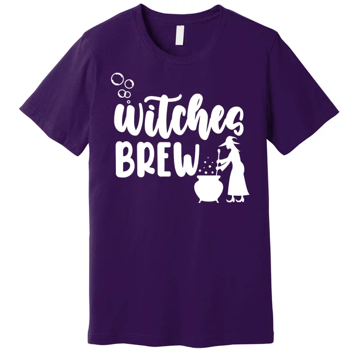 Witches Brew Halloween Witch Premium T-Shirt