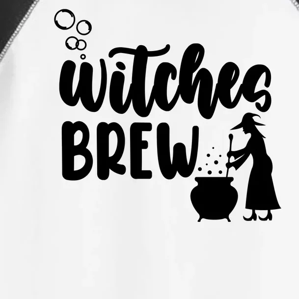 Witches Brew Halloween Witch Toddler Fine Jersey T-Shirt