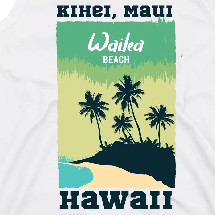 Wailea Beach Hawaii Tank Top