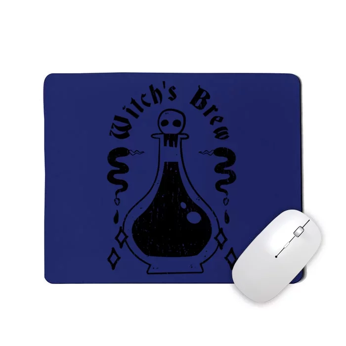 Witch's Brew Halloween Mousepad