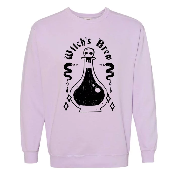 Witch's Brew Halloween Garment-Dyed Sweatshirt