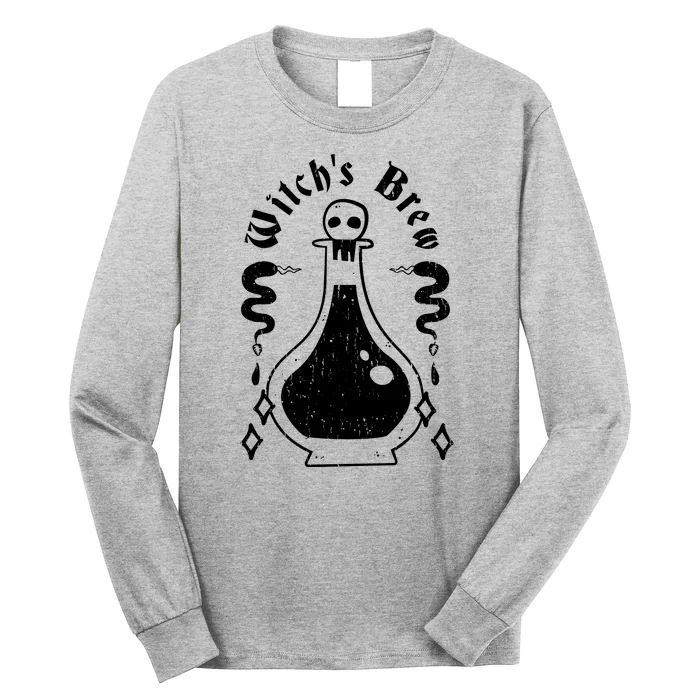 Witch's Brew Halloween Long Sleeve Shirt