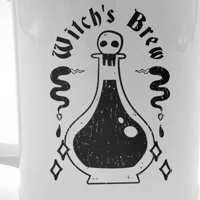 Witch's Brew Halloween Front & Back Beer Stein