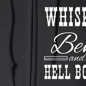 Whiskey Bent Hellbound Full Zip Hoodie