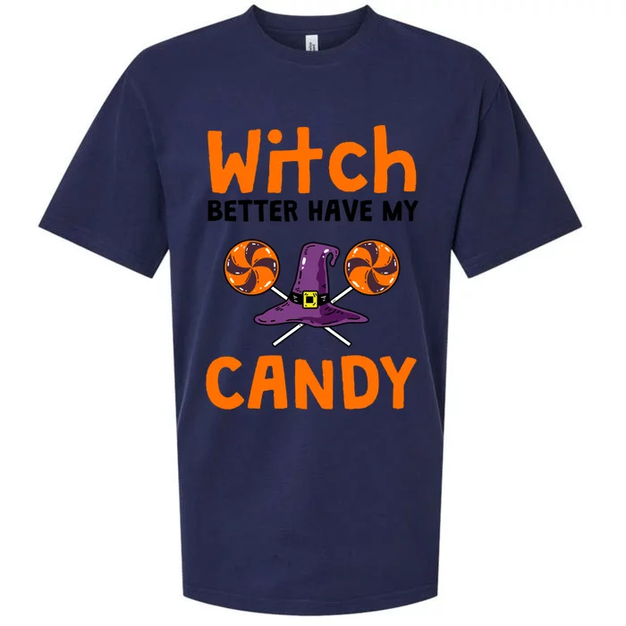 Witch Better Have My Candy Halloween Gift Sueded Cloud Jersey T-Shirt