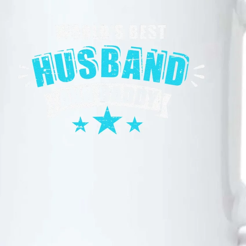 Worlds Best Husband And Dad Gift For Fathers Day Black Color Changing Mug