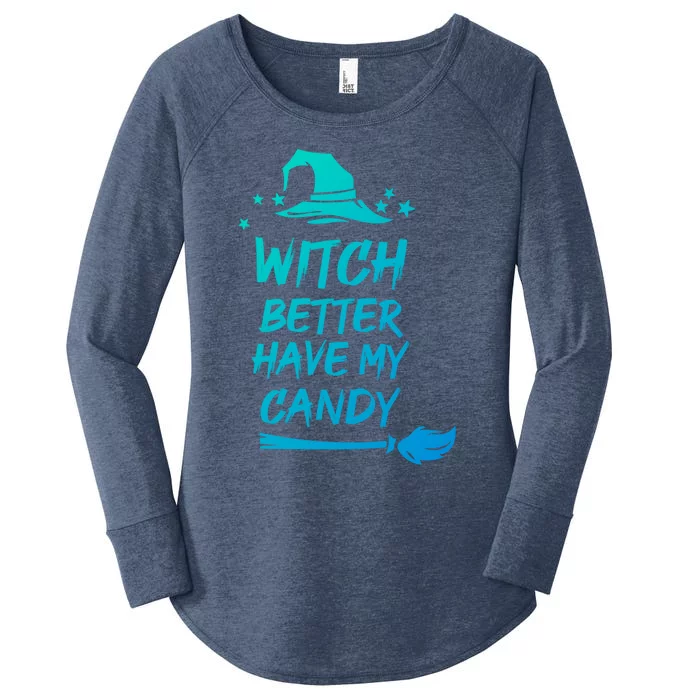 Witch Better Have My Candy Gift Women's Perfect Tri Tunic Long Sleeve Shirt