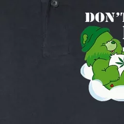 Weed bear herb bear don't care cute bear gift Softstyle Adult Sport Polo