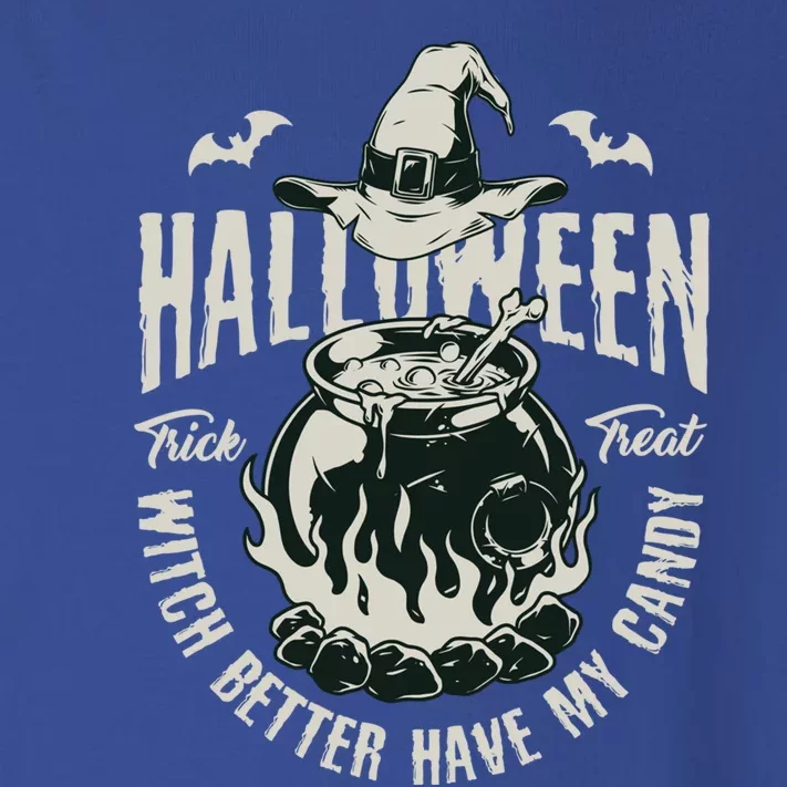 Witch Better Have My Candy Hippie Halloween Trick Or Treat Cute Gift Toddler Long Sleeve Shirt