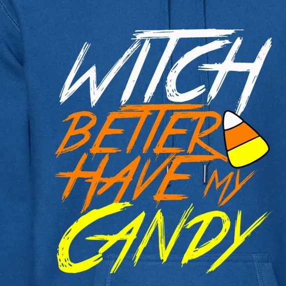 Witch Better Have My Candy Funny Halloween Costume Gift Premium Hoodie