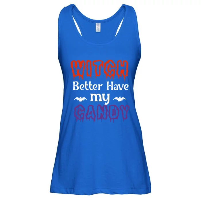 Witch Better Have My Smile Candy Halloween Gift Ladies Essential Flowy Tank