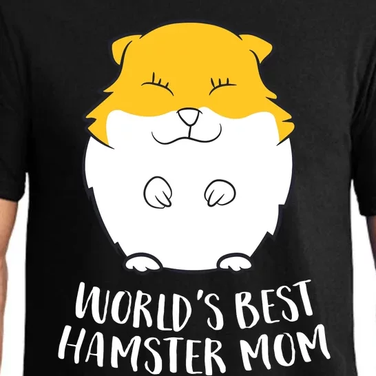 Worlds Best Hamster Mom Funny Hamster Mom Gift Pajama Set