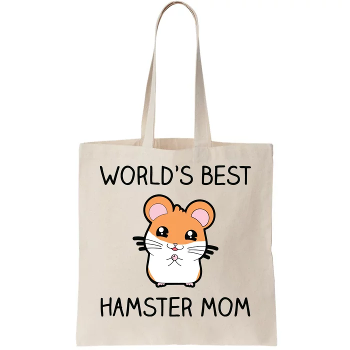 Worlds Best Hamster Mom Tote Bag