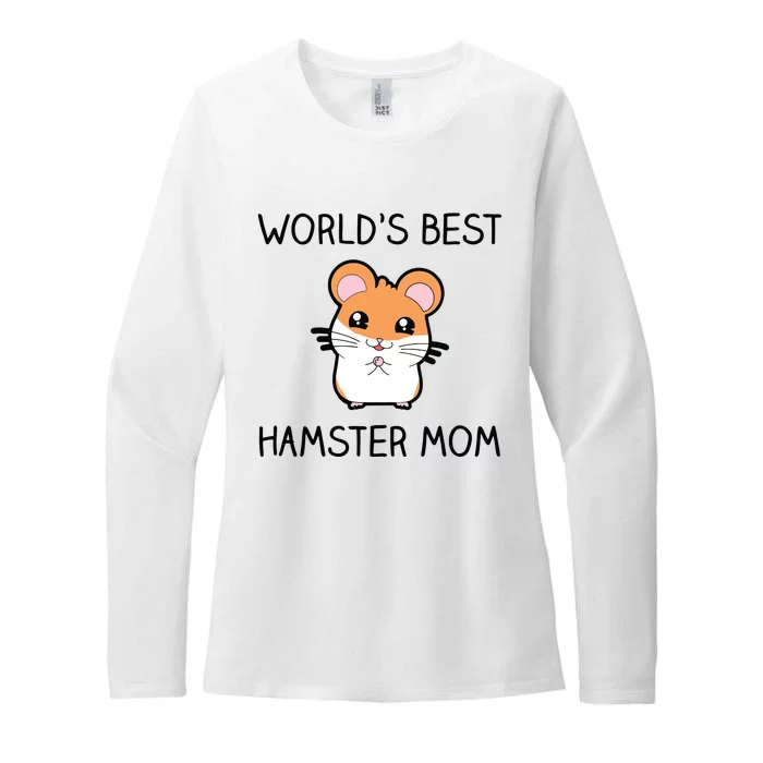 Worlds Best Hamster Mom Womens CVC Long Sleeve Shirt