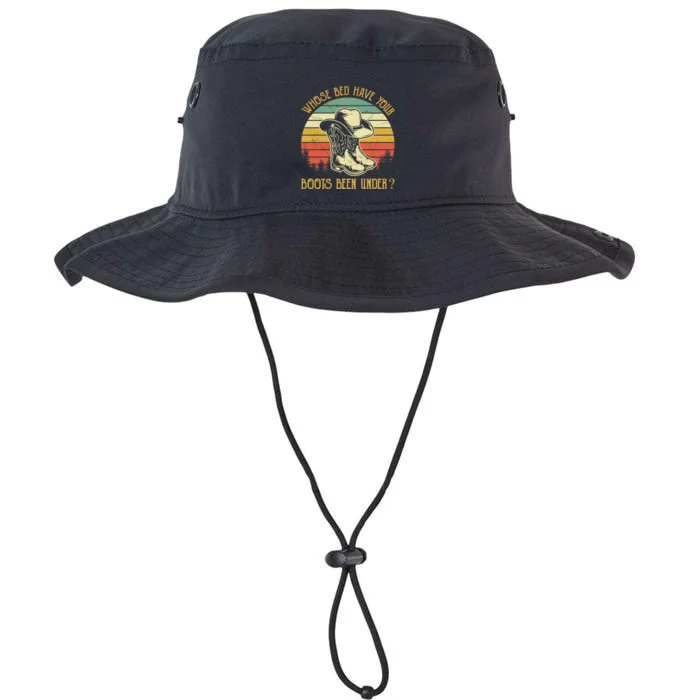 Whose Bed Have Your Boots Been Under Country Music Premium Legacy Cool Fit Booney Bucket Hat