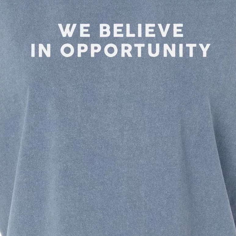 We Believe In Opportunity Kamala Harris 2024 Garment-Dyed Women's Muscle Tee