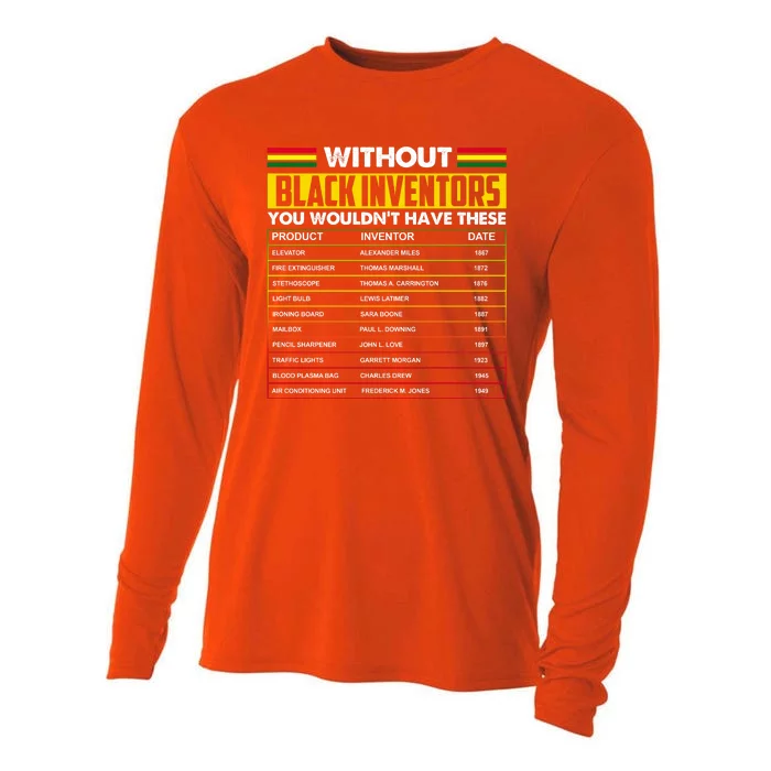 Without Black Inventors You Wouldn't Have These Chart Cooling Performance Long Sleeve Crew