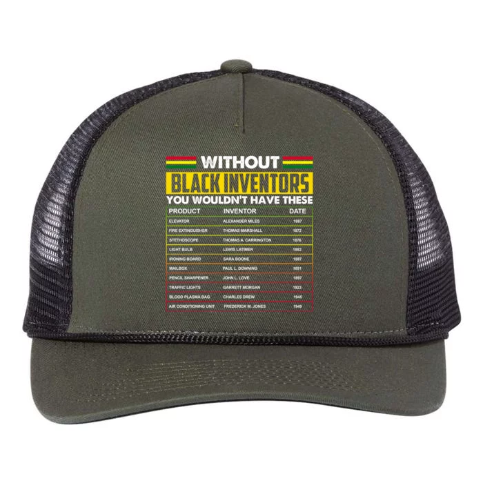 Without Black Inventors You Wouldn't Have These Chart Retro Rope Trucker Hat Cap