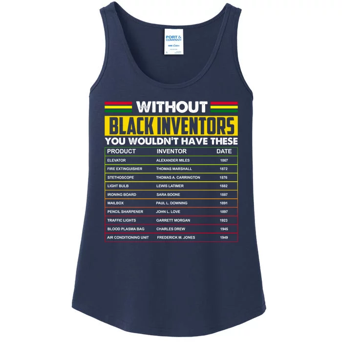 Without Black Inventors You Wouldn't Have These Chart Ladies Essential Tank