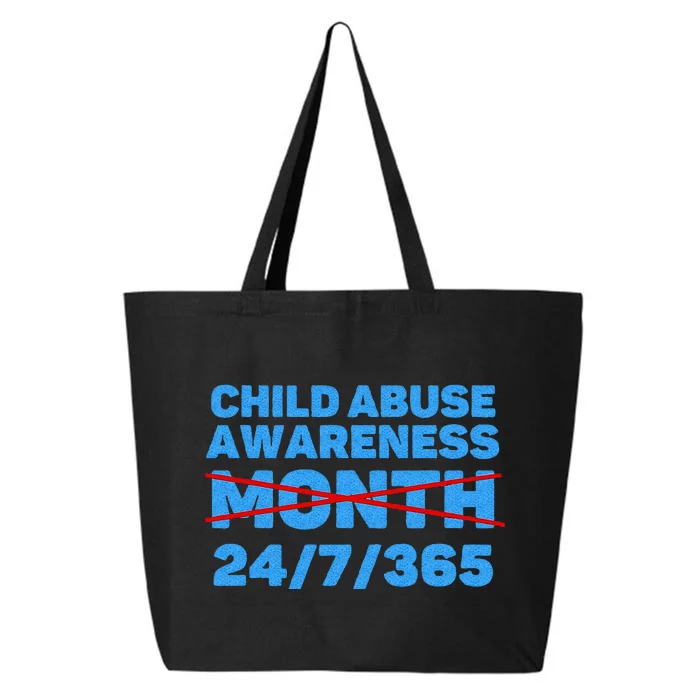 Wear Blue In April Child Abuse Prevention Awareness 247365 25L Jumbo Tote