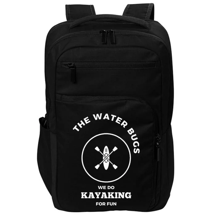 Water Bug Kayaking Club Impact Tech Backpack