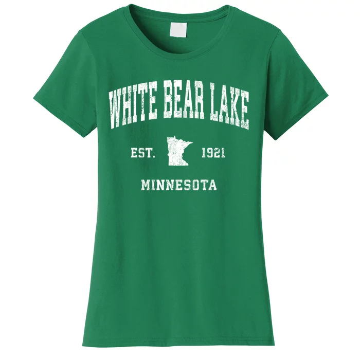 White Bear Lake Minnesota Mn Vintage Athletic Sports Women's T-Shirt